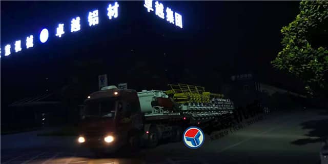 国庆时节天意机械发货忙